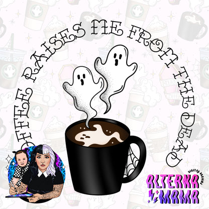 Coffee Raise the Dead PNG